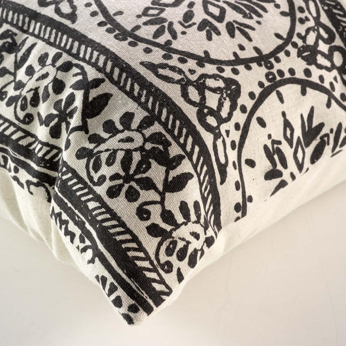ZIERKISSEN Isalina 40/60 cm - Schwarz, Textil (40/60cm) - Douceur d´intérieur