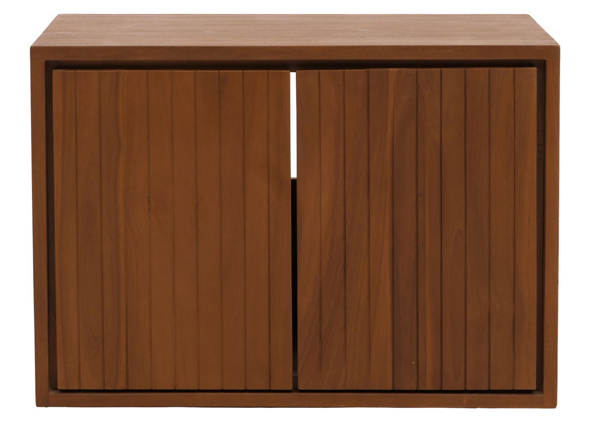 WASCHBECKENUNTERSCHRANK Braun - Braun, Holz (70/50/40cm) - MCW