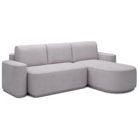 ECKSOFA RUMA - Grau (Touch 03) - Grau, Holzwerkstoff (285/180cm) - Möblo