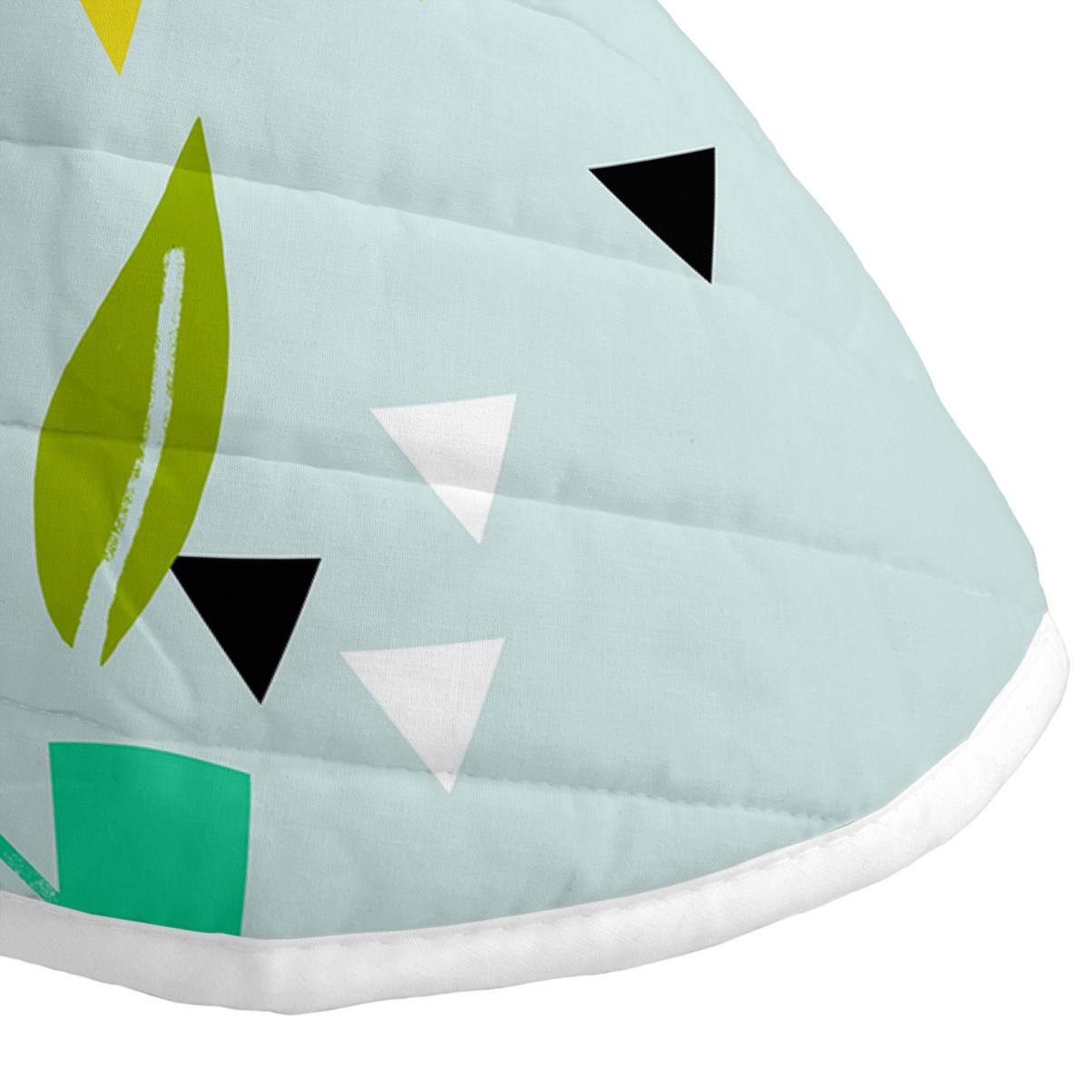 TAGESDECKE panda garden blue 180x260 cm (bett 80/90/105) blau - Blau, Textil (180/260cm) - Happy Friday