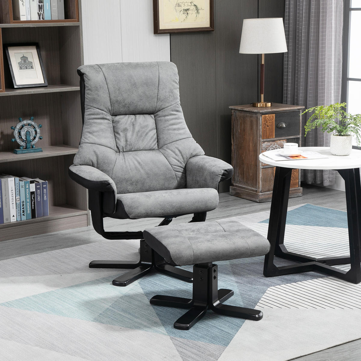 SESSEL Grau 78.0/82.5/109.0cm - Grau, Textil (82.5/109/78cm)