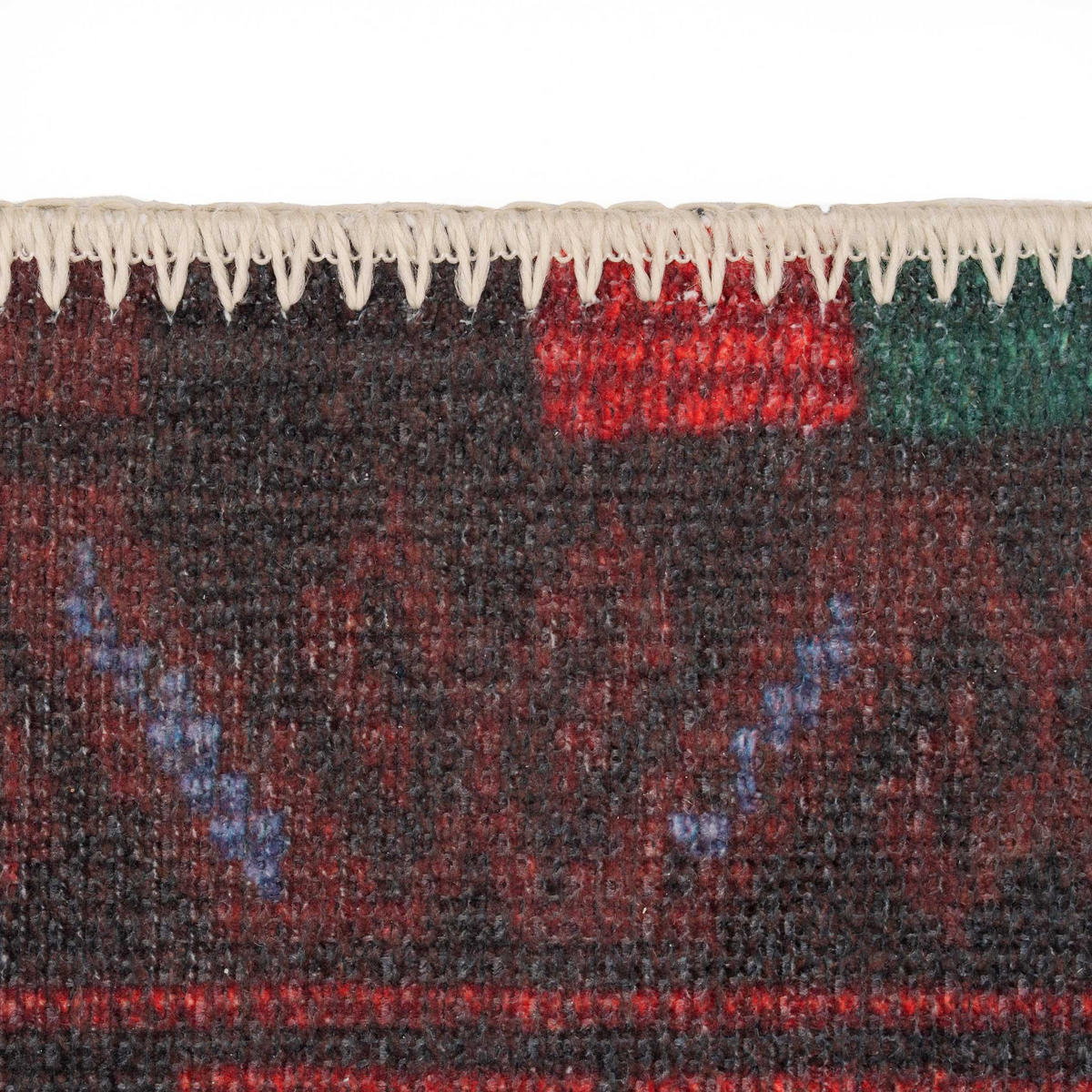 FLACHWEBETEPPICH Caris Multi - Rot, Textil (200/290cm) - Kukoon Rugs