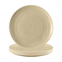 FRÜHSTÜCKSTELLER Terra Sandbeige ø 22,5 cm 6er Set - Beige, Keramik (22.5cm) - Seltmann Weiden