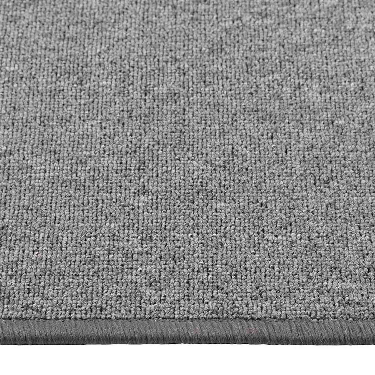 TEPPICHLÄUFER Dunkelgrau 50/150 Cm - Grau, Kunststoff (150/50cm) - vidaXL