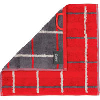 HANDTÜCHER NOBLESSE SQUARE 1079 ROT - 27 - Rot, Textil (30/30cm) - Cawoe