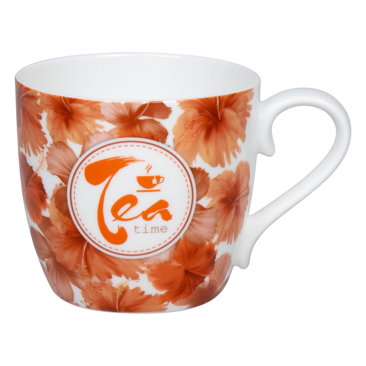 KAFFEEBECHER Tea Time - hibiscus - Naturfarben, Keramik (0.43L) - Könitz