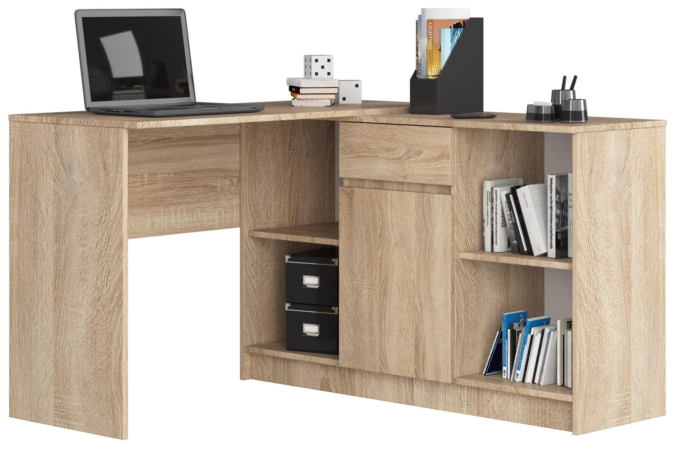 RAUMHIRSCH FURNITURE PSACÍ STŮL dub Sonoma 79/120/126