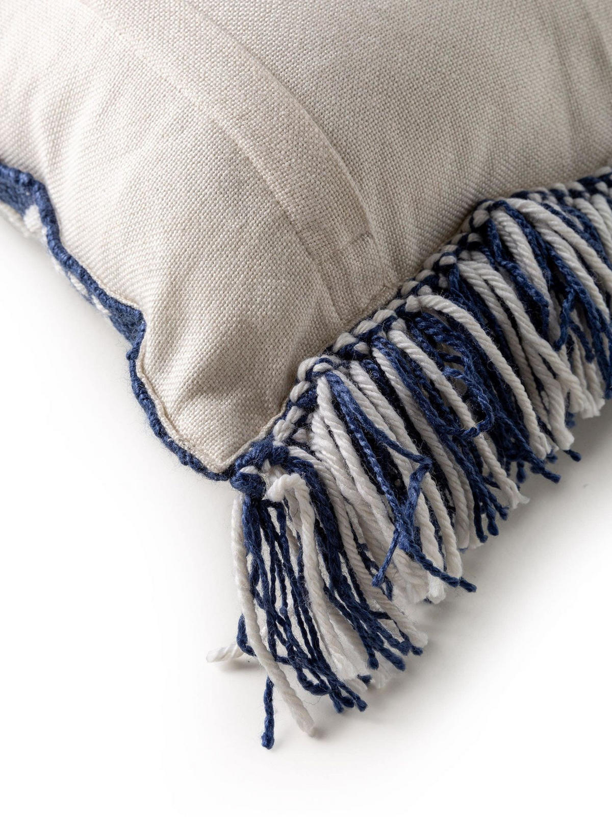 OUTDOORKISSEN Morty Dunkelblau 30x50 cm - Blau, Textil (30/1cm) - KUNSTLOFT