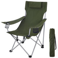 GARTENSTUHL Sandy - Grün, Metall (70/91/81cm) - SONGMICS