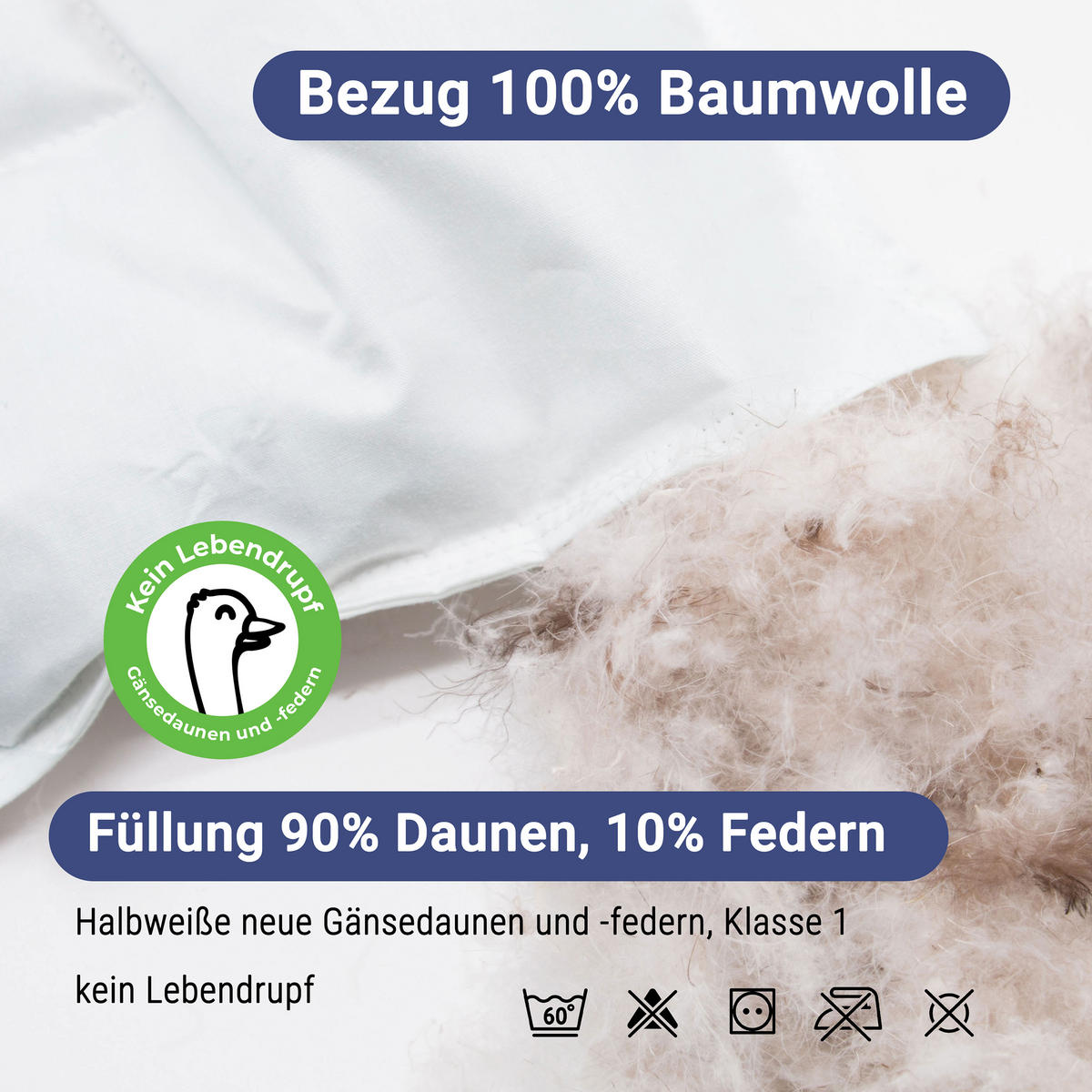KINDERBETTDECKE, 80x80 cm, 100% Baumwolle, Weiß - Weiß, Textil (80/80cm) - Zollner