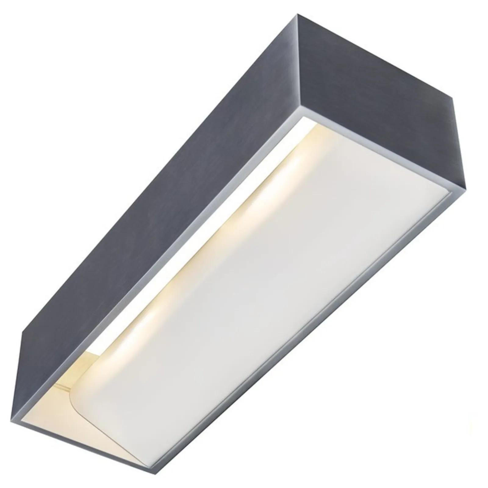 WANDLEUCHTE Aluminium - Alufarben, Metall (10/7/10cm) - SLV