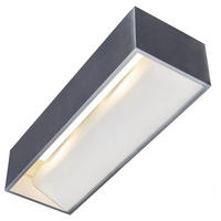 WANDLEUCHTE Aluminium - Alufarben, Metall (10/7/10cm) - SLV