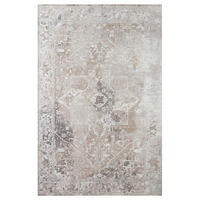 TEPPICH modern Flachgewebe CROWN Grau 140 x 200 cm - Grau, Textil (140/200cm) - Novatrend