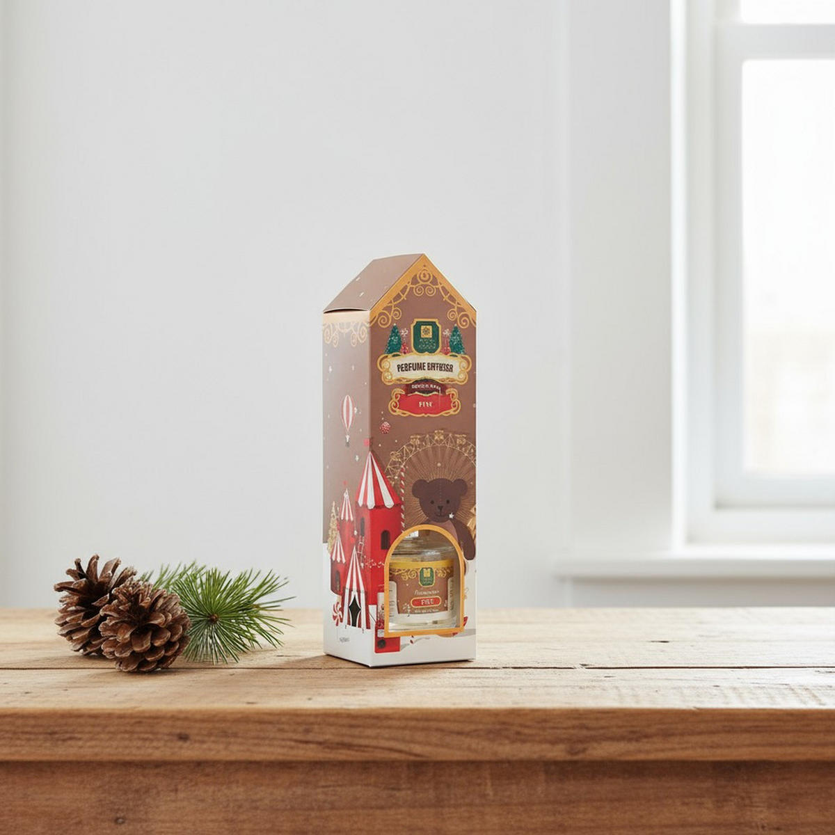 DUFTÖL 100 ml - Braun, Glas (6/6/20cm)