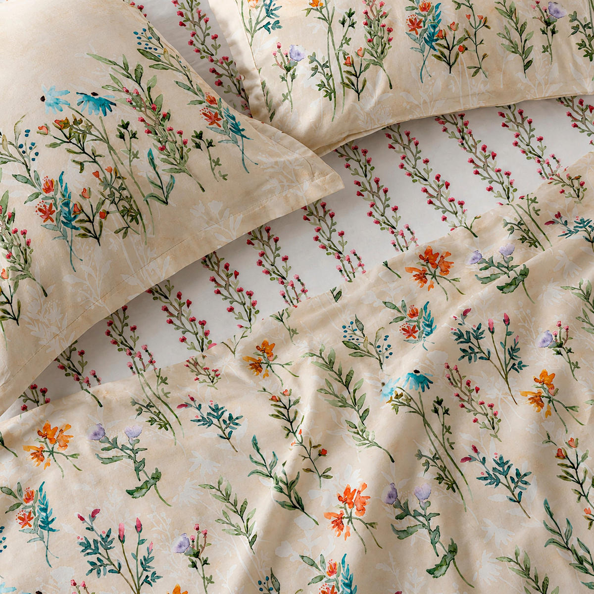 OBERLAKEN Vernazza 180x270 cm (Komfortgrösse) - Multicolor, Textil (180/270cm) - Happy Friday