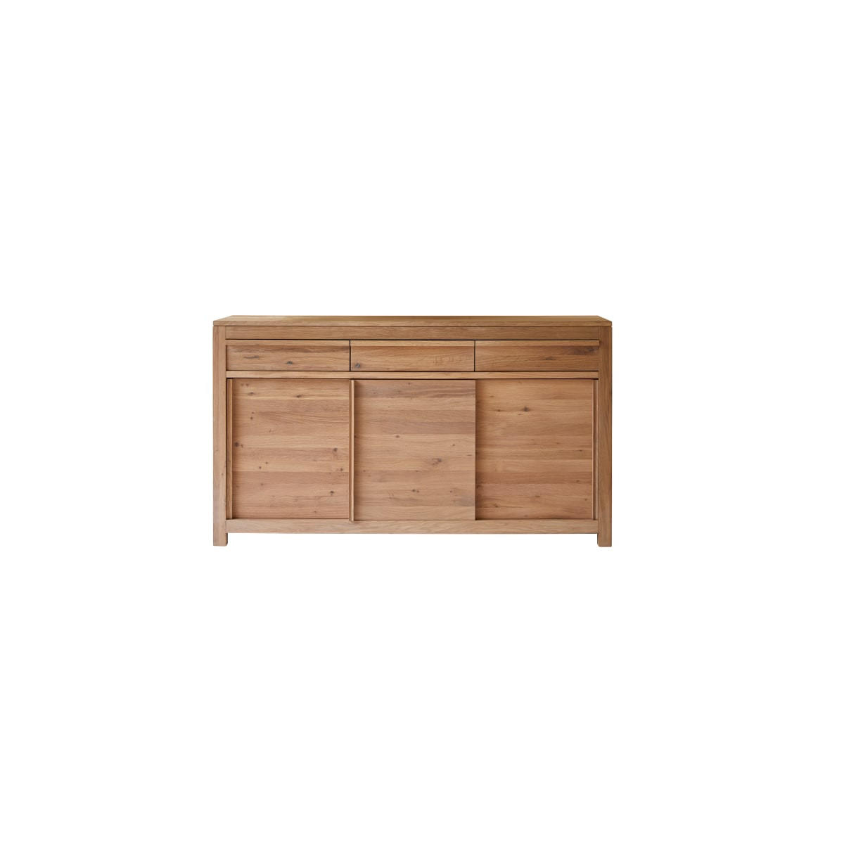 ANRICHTE Luce Natur aus Eiche - Naturfarben, Holz (150/85/47cm) - Tikamoon