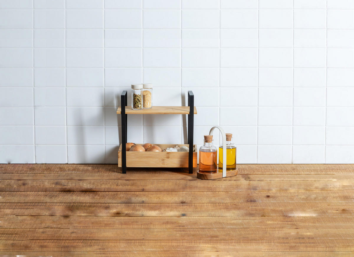 ÖL- und Essigflaschen Harmony 300 ml 17/8/19 cm - Braun, Glas (8/19/17cm) - 5five Simply Smart