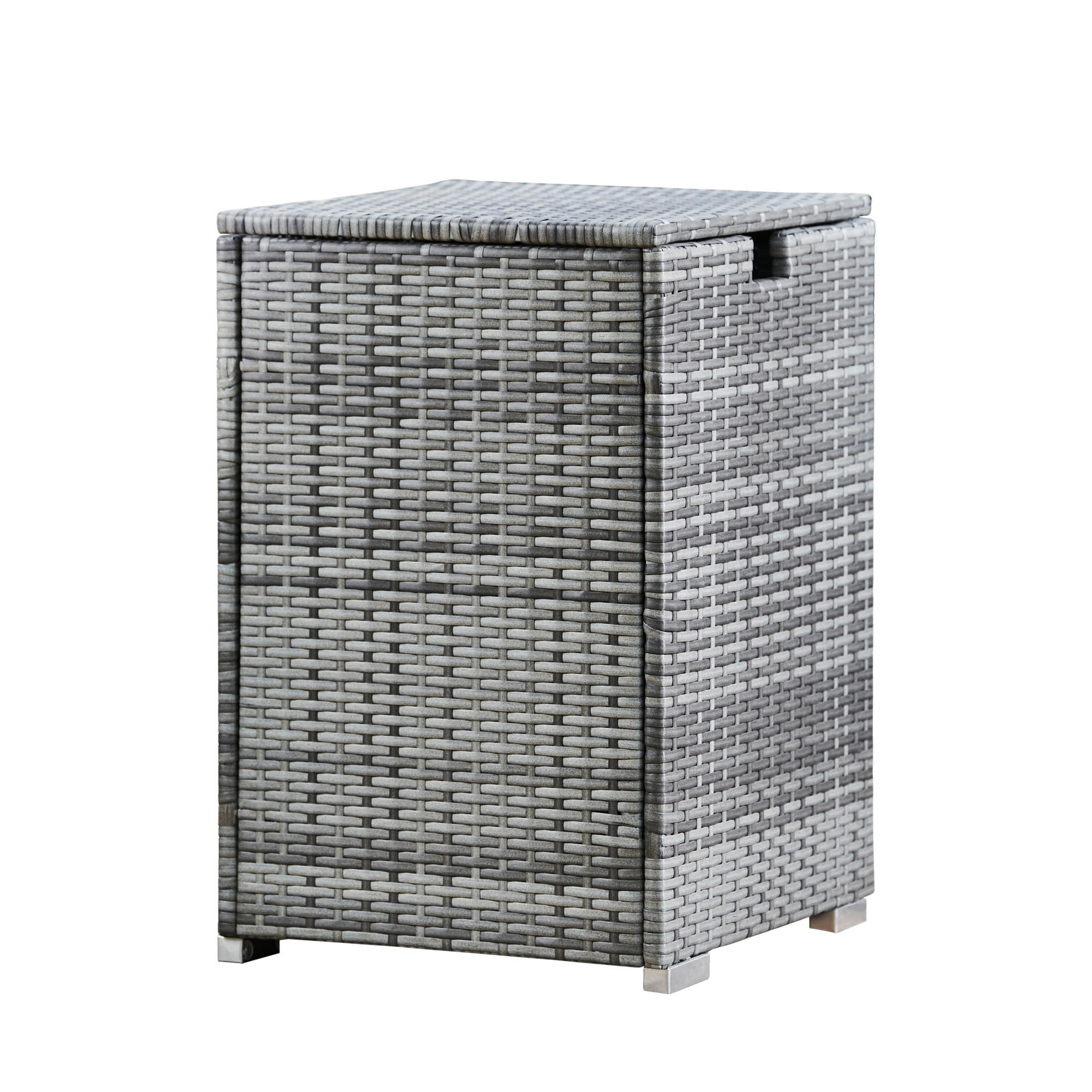Teamson Home Gartentisch Grau 40.6x59.7x59.7 cm