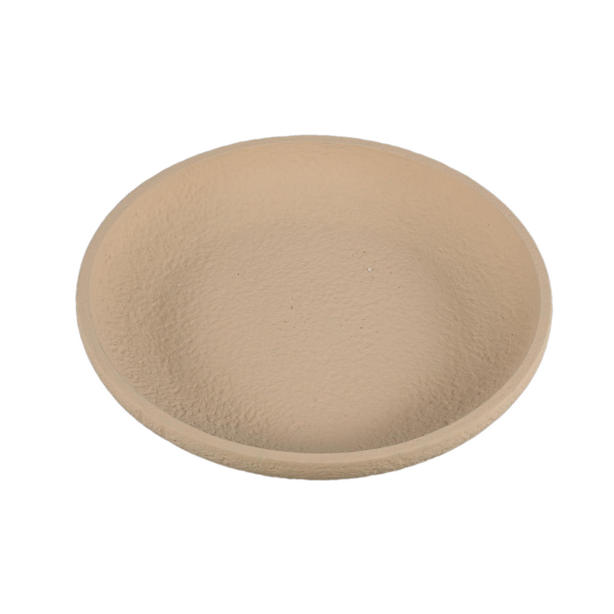 SCHALE Hillie Beige 40/40/6cm - Beige, Stein (6cm) - PTMD Collection