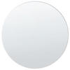 WANDSPIEGEL 80/80 cm Silber Annemasse - Silberfarben, Glas (80/3/80cm) - Beliani