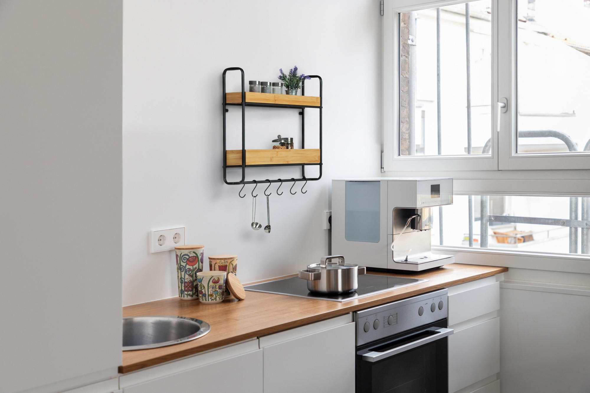 HÄNGEREGAL Loft - Braun, Metall (48/52/15cm)