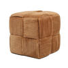 POUF Wiki braun 43/43/43 cm Textil - Braun, Textil (43/43/43cm) - Mondex