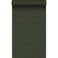 TAPETE Krokodil-Optik 53 cm x 10.05 m - Grün, Papier (53/1000cm) - Origin Wallcoverings