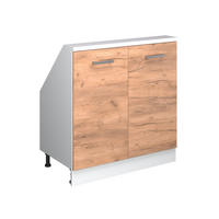 ŠIKMÁ SKŘÍŇ Rion Zlatá síla dub/bílá - bílá/medově dubová, kompozitní dřevo (80/81.6/46cm) - Vicco