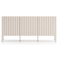SIDEBOARD Derriva Hellbeige 170 cm - Ecru/Beige, Holzwerkstoff/Metall (169.8/76.6/37cm) - Selsey