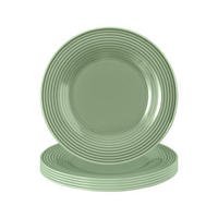 BROTTELLER Beat Color Glaze Salbeigrün ø 17 cm 6er Set - Grün, Keramik (17cm) - Seltmann Weiden
