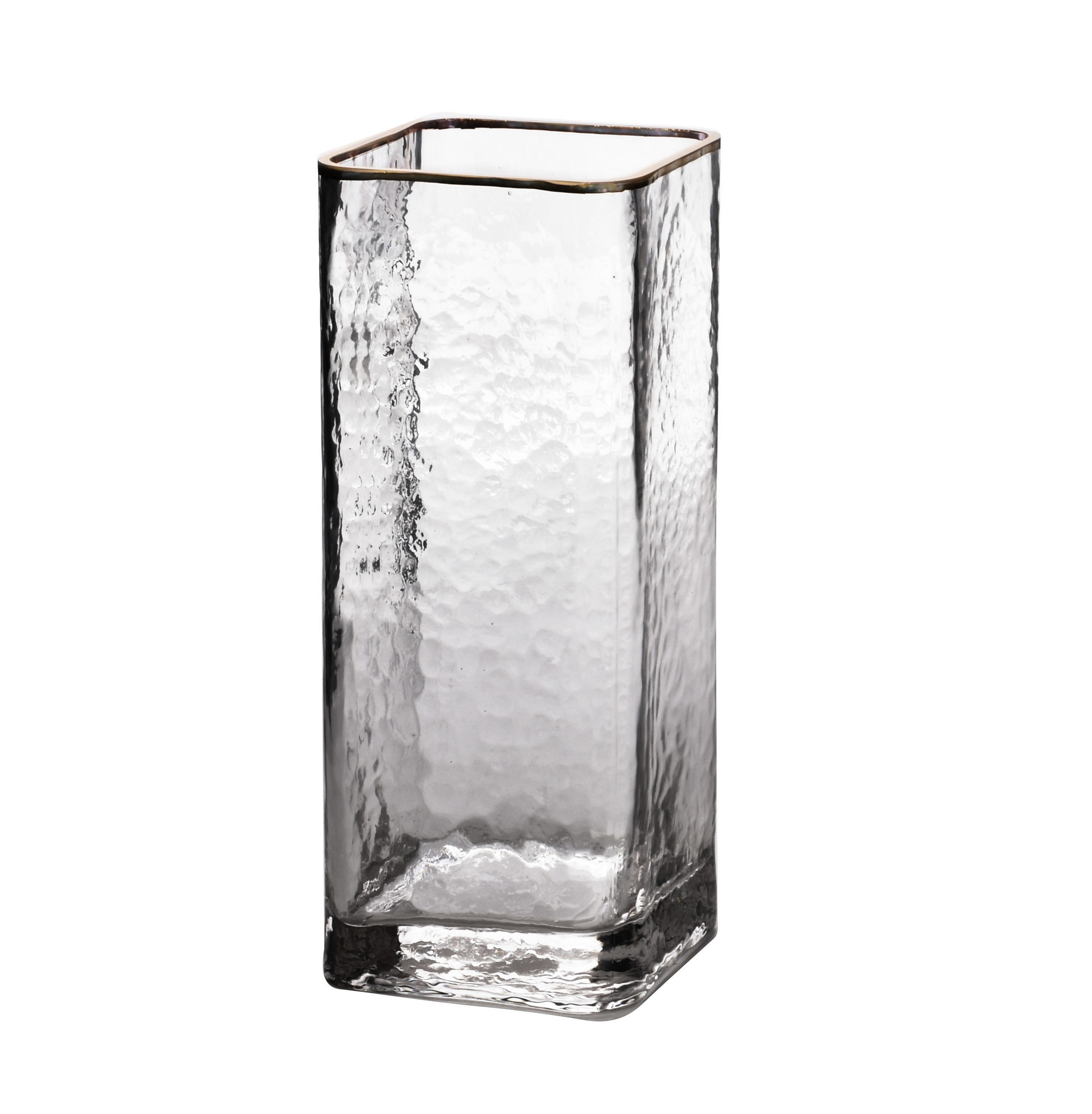 VASE Serenite Transparent 10.5/10.5/25 cm Glas - Transparent, Glas (25cm) - Mondex