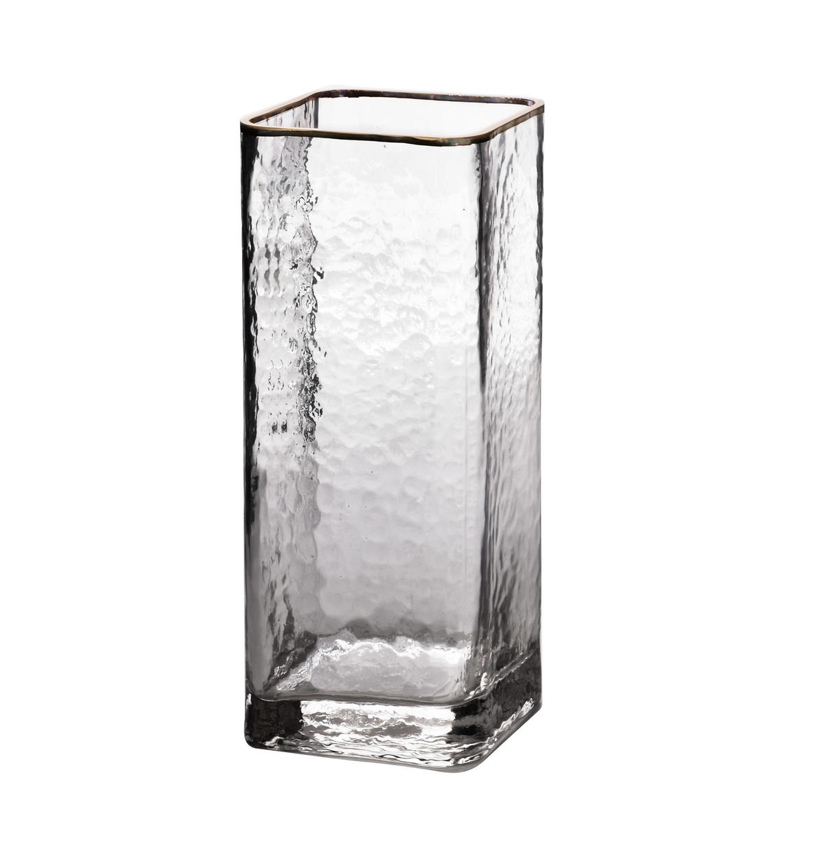 VASE Serenite Transparent 10.5/10.5/25 cm Glas - Transparent, Glas (25cm) - Mondex