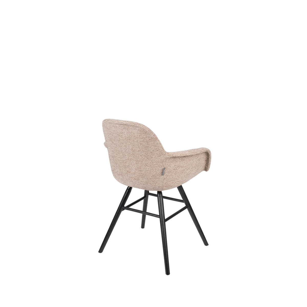 ESSZIMMERSTUHL Albert Kuip Soft Armlehne Beige - 2 er Set - Beige, Textil (59/81.5/55cm) - Zuiver
