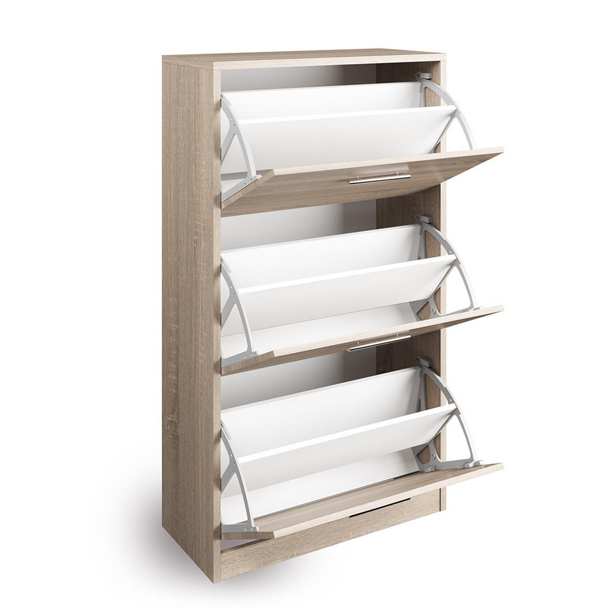 SCHUHKIPPER Gizmo Sonoma 59 x 105 cm - Braun/Sonoma Eiche, Holzwerkstoff (59/105/22cm) - Vicco