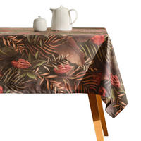 TISCHDECKE Tropini - Dunkelgrün, Textil (220/150/1cm) - home&you