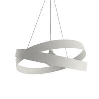 HÄNGELEUCHTE Soft D60 - Weiß, Metall (60/60/16cm) - Lumicom