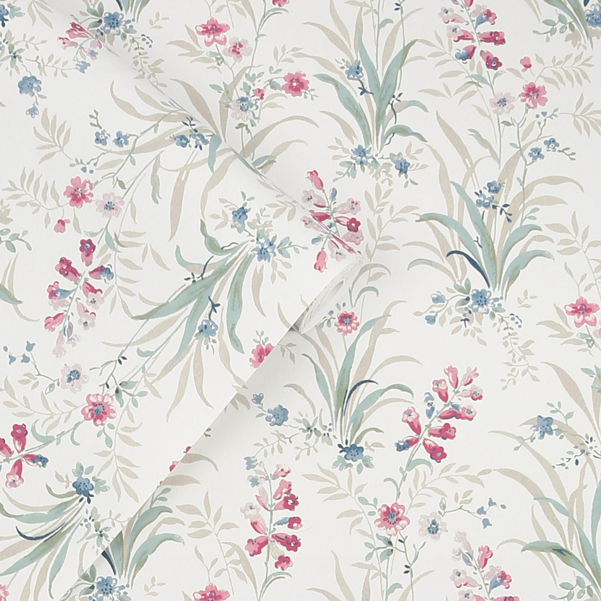 VLIESTAPETE Mosedale Posy Soft Natural - Naturfarben, Papier/Kunststoff (52/1000cm) - Graham & Brown