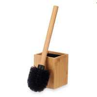 TOILETTENBÜRSTE Bambus 10/10/36 cm - Braun, Naturmaterialien (10/36/10cm) - Berilo