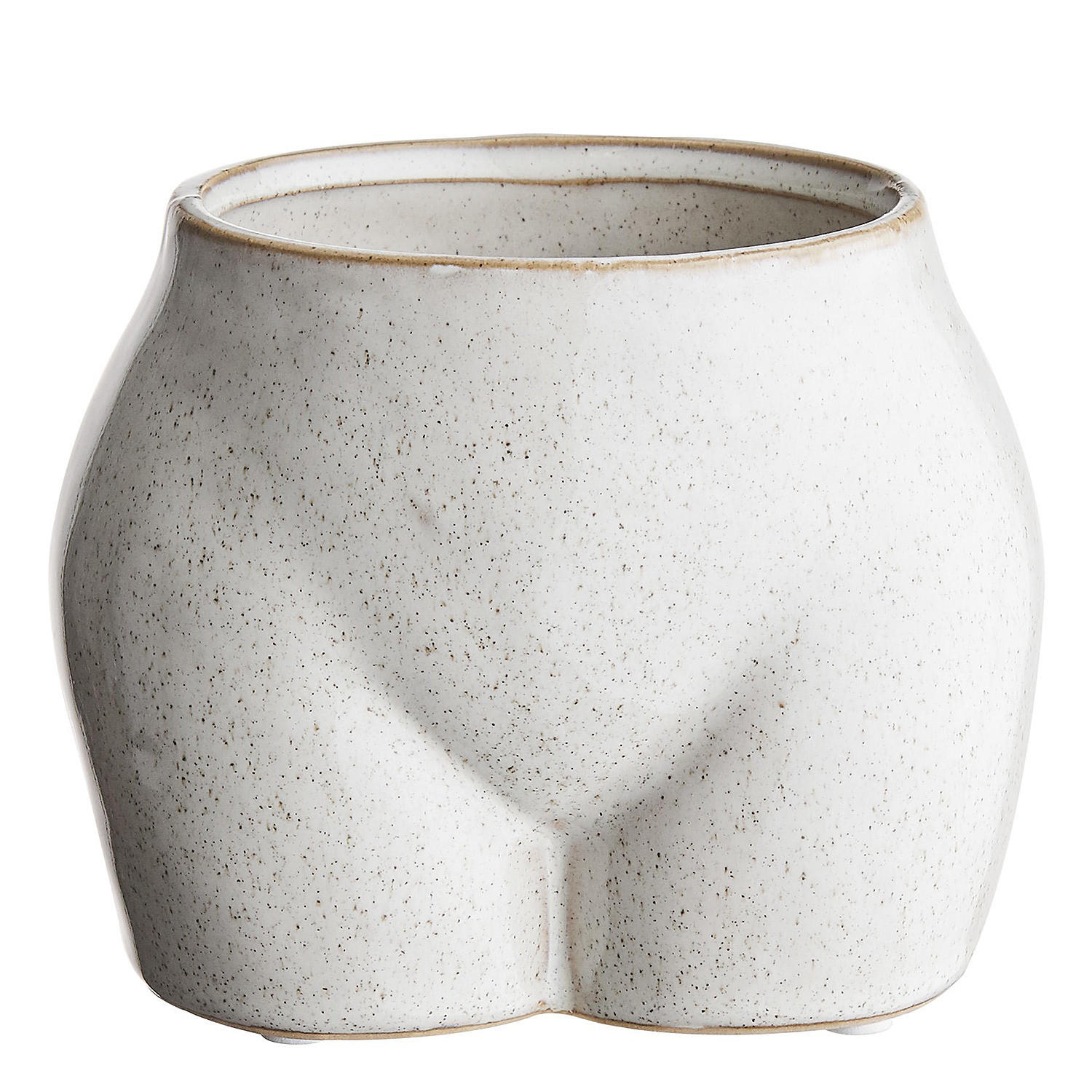 Butlers Blumentopf Beige 14 cm