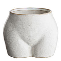 BLUMENTOPF Botty - Beige, Keramik (14cm) - BUTLERS