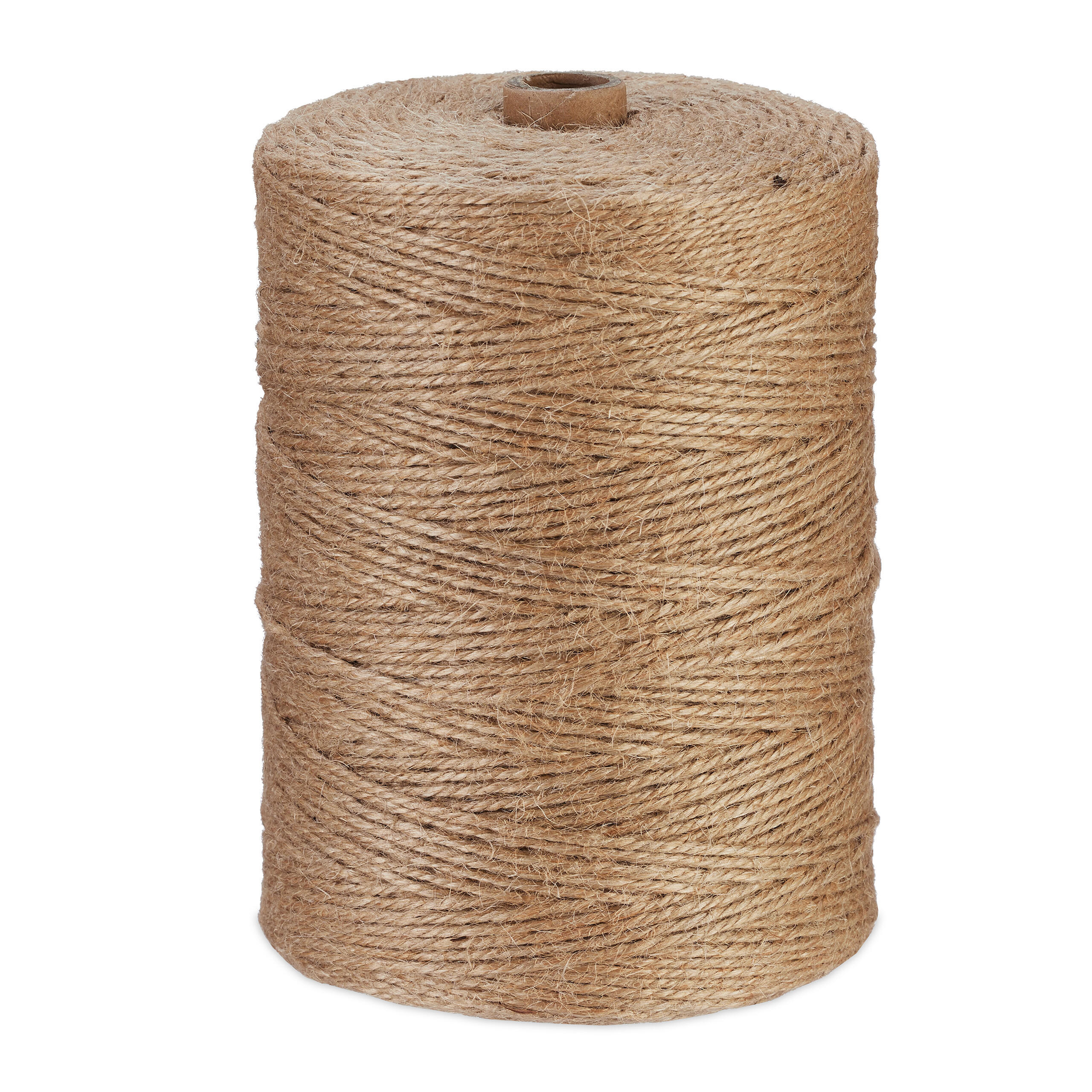 JUTESCHNUR - Hellbraun, Textil (11/11/15cm) - Relaxdays