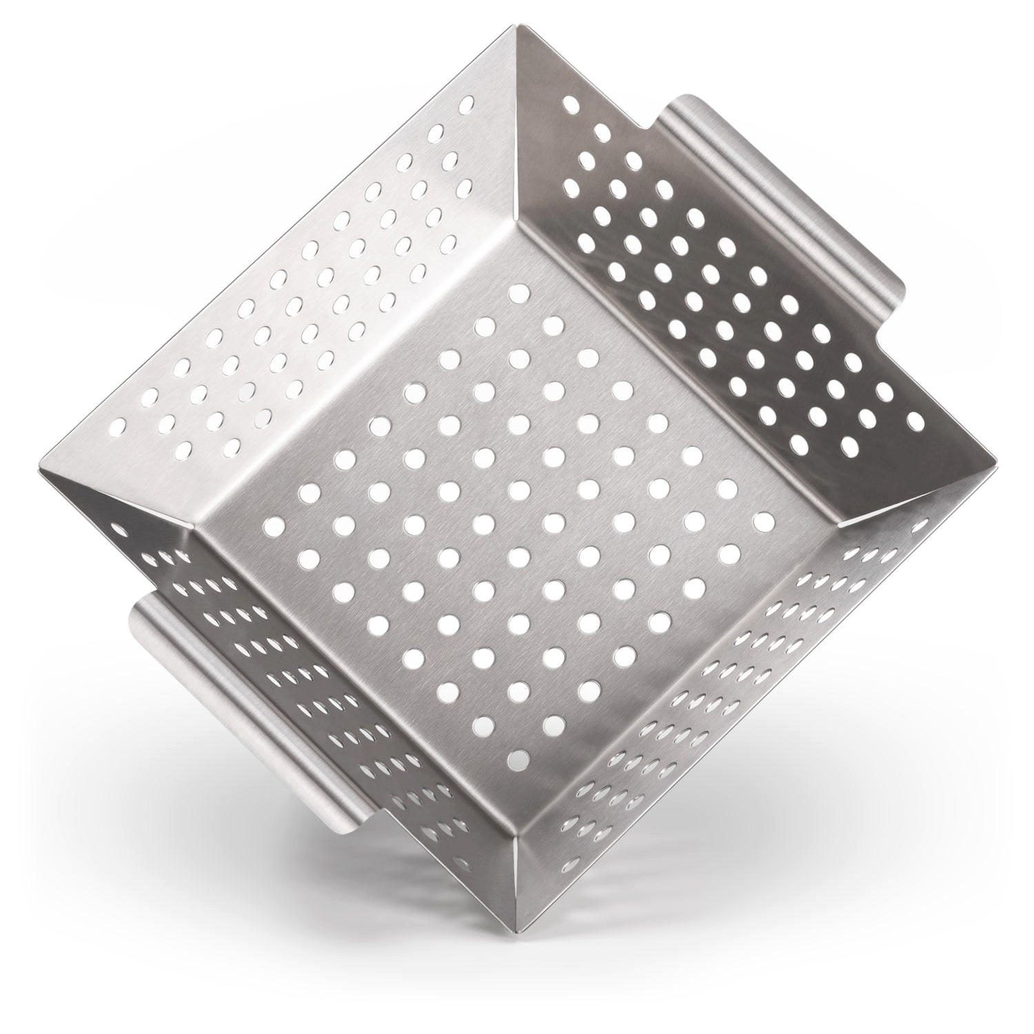 GRILLKORB Baestis 21,5/25/6 cm, mittel - Edelstahlfarben, Metall (21.5/25/6cm) - Blumtal