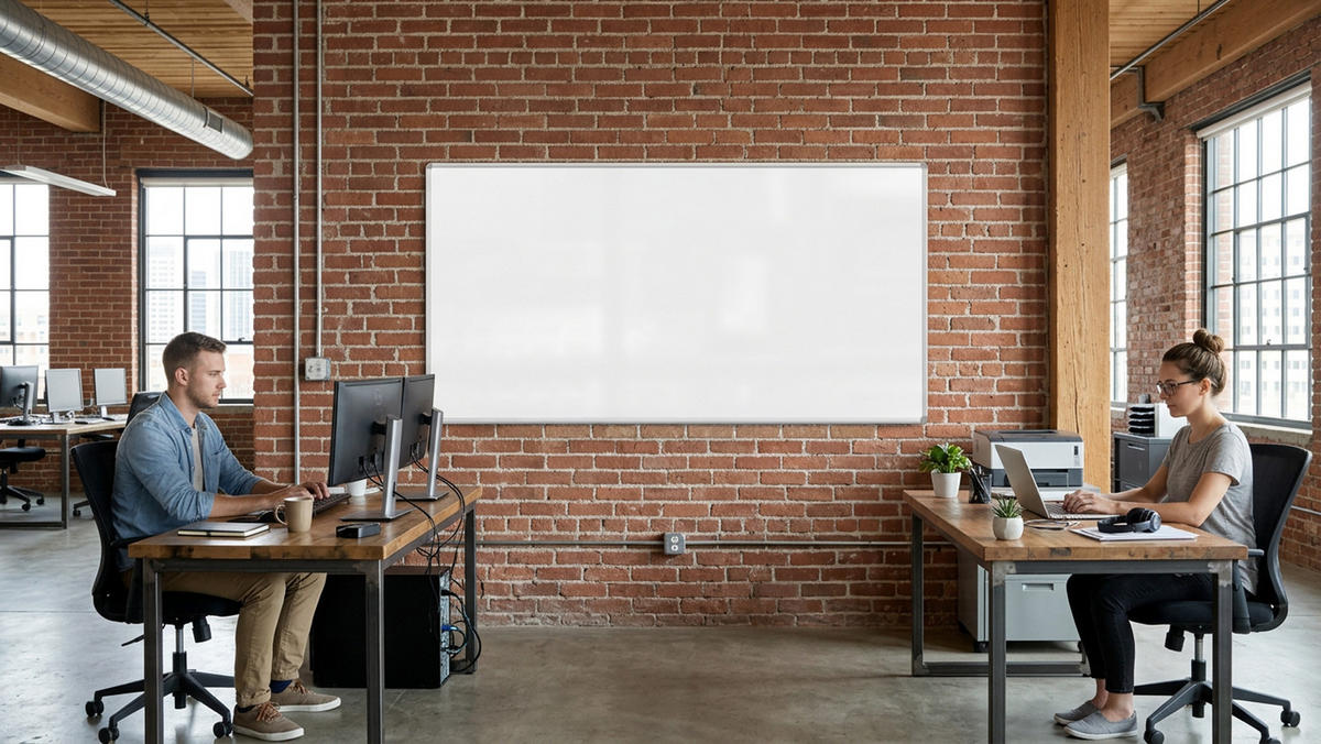 WHITEBOARD Magnetisch - PREMIUM EXPO Alurahmen 200x100cm - Weiß, Metall (200/100/1.6cm) - ALLboards