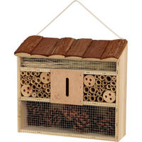 INSEKTENHOTEL Holz 29,5/10/28,5 cm - Multicolor, Holzwerkstoff (10/28.5/29.5cm)