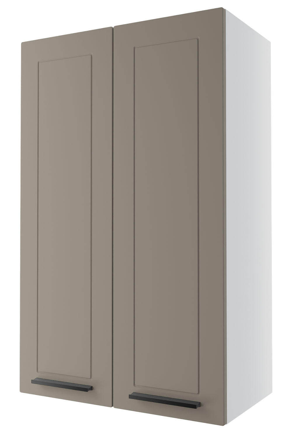 KÜCHENHÄNGESCHRANK Kvantum W4/60 Beige Matt / Weiß Matt 60 / 32,5 / 96cm - Beige/Weiß, Holz/Holzwerkstoff (60/96/32.5cm) - Feldmann-Wohnen