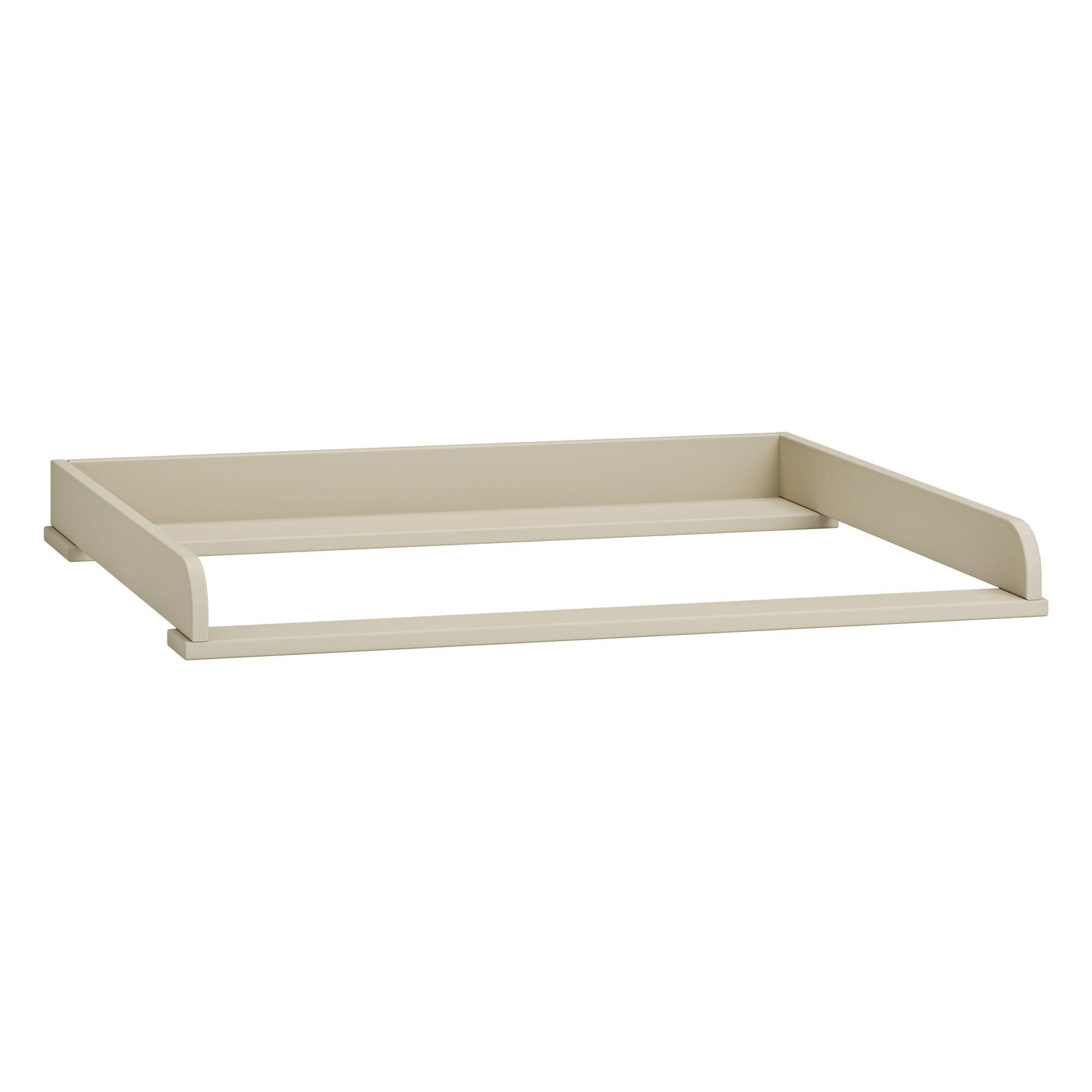Konsimo® Wickelaufsatz Beige 90x8x76 cm