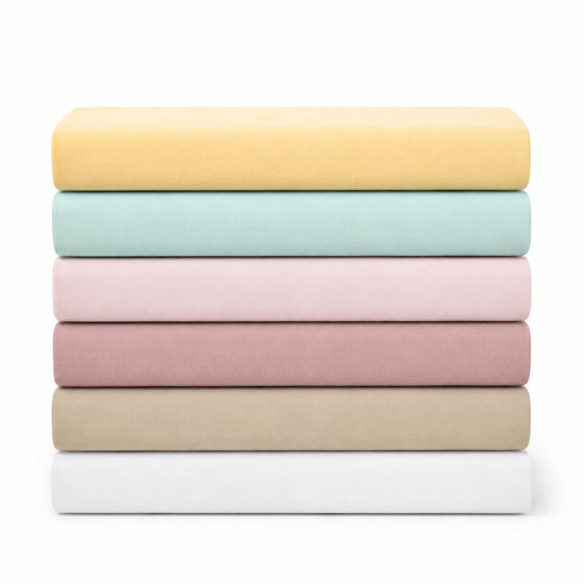 BETTTLAKEN ohne Gummizug 140x250 cm, Betttuch aus 100% Baumwolle, Vielseitig verwendbares Haustuch - Macchiato - Hellbraun, Textil (140/250cm) - Carpe Sonno