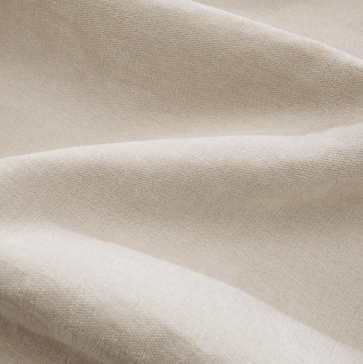 SOFA modular Chenille White - Weiß, Kunststoff (171/358cm) - Meubliv