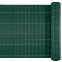 SICHTSCHUTZZAUN Balkon 100/600 cm PVC - Grün, Kunststoff (0.9/100cm) - urfence