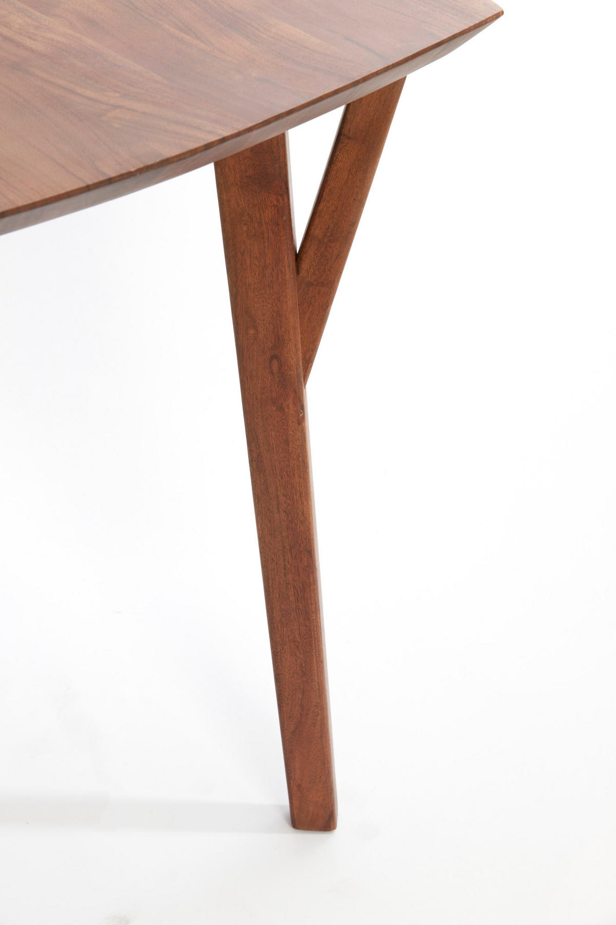 ESSTISCH Quenza Braun 85/85/78 cm - Dunkelbraun, Holz (85/85/78cm) - Light & Living